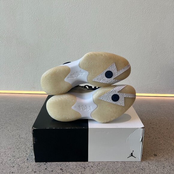 Nike Jordan ZION I Fossil / Midnight Navy / White Size US 11.5 - Picture 2 of 5